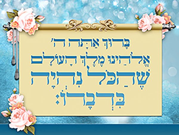 ⁦ברכת שהכל - פרחים⁩ – תמונה ⁦2⁩